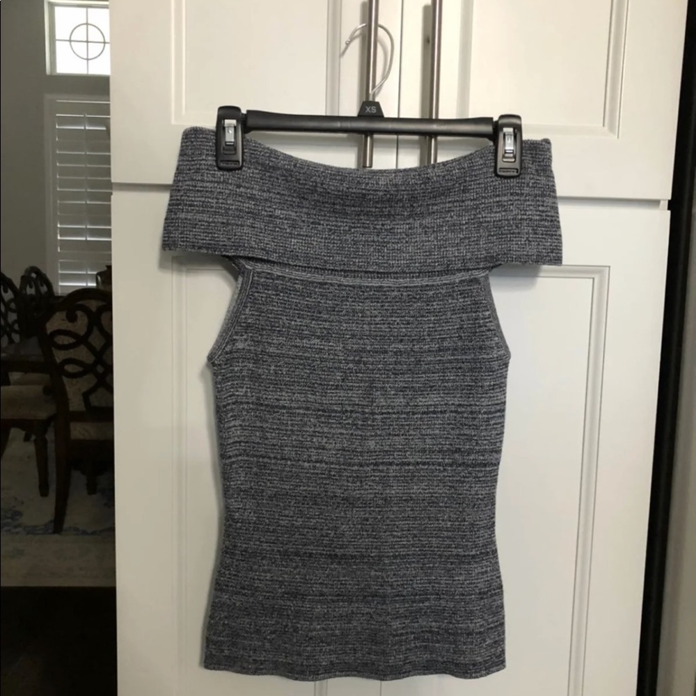 Ganni Vermont Off the Shoulder Top NWT - Picture 8 of 12